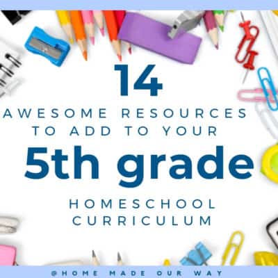 5th-Grade Homeschool Curriculum Resources, Reviews, & Schedule