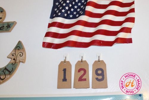 image of flag and countdown numbers
