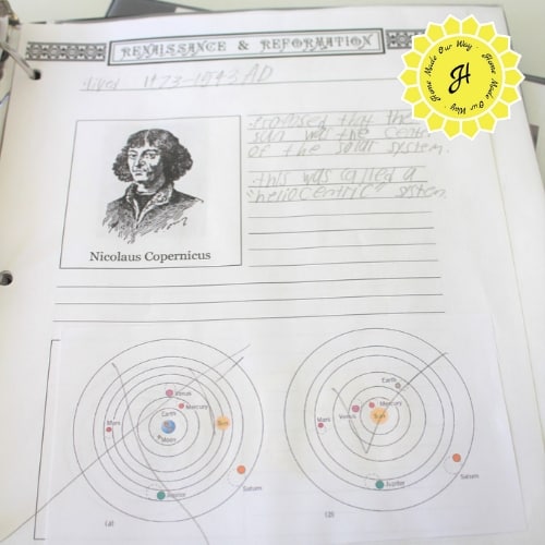 science Bio sheets for Copernicus