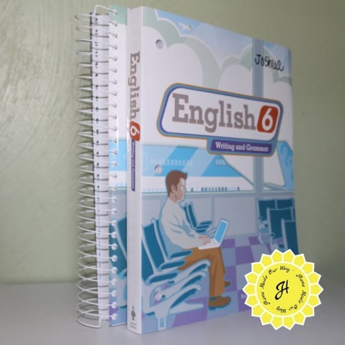 BJU Press English 6th-grade level teacher's edition and workbook