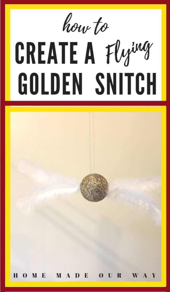 pin image for creating a golden snitch post