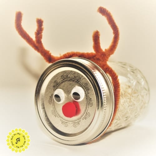 make Christmas magical with reindeer food jar
