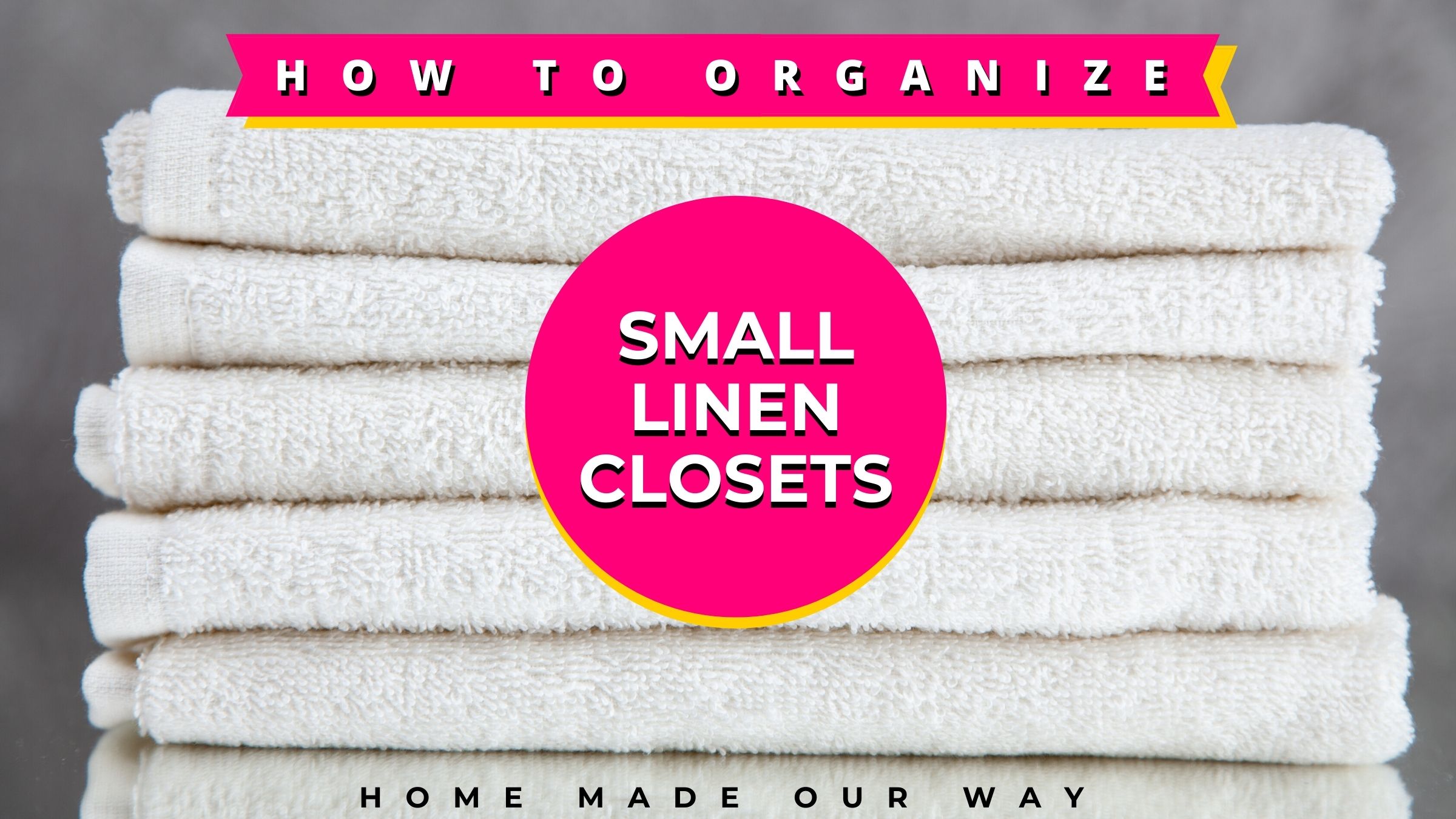 How To Declutter Your Linen Closet Dandk Organizer