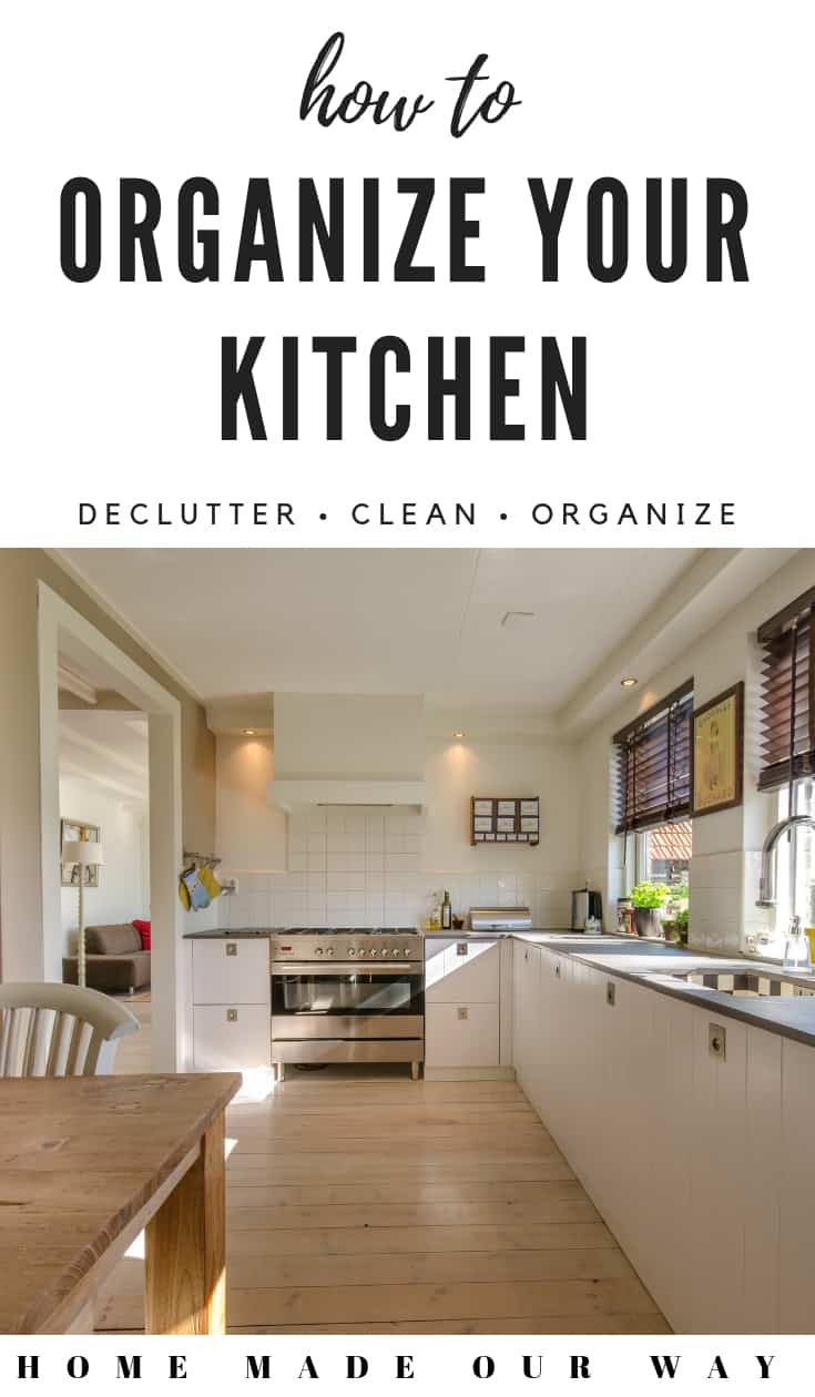 Organize Your Kitchen - Decluttering Cabinets, Drawers, and Countertops