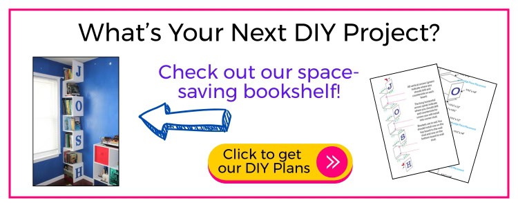 Space-Saving Bookshelf Ad