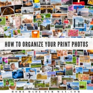 How to organize your print photos