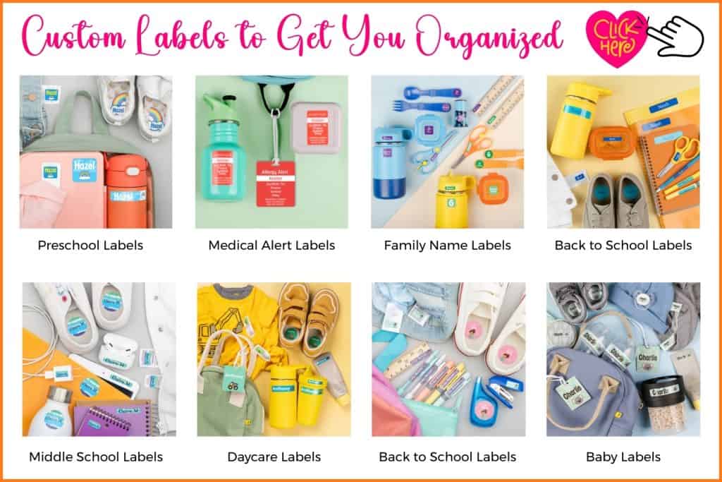 custom labels ad