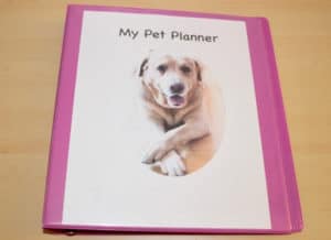 Pet Planner Printables (Free) - Get Your Pet's Records Organized
