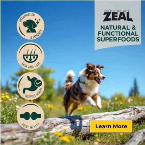 zeal pet food for dogs