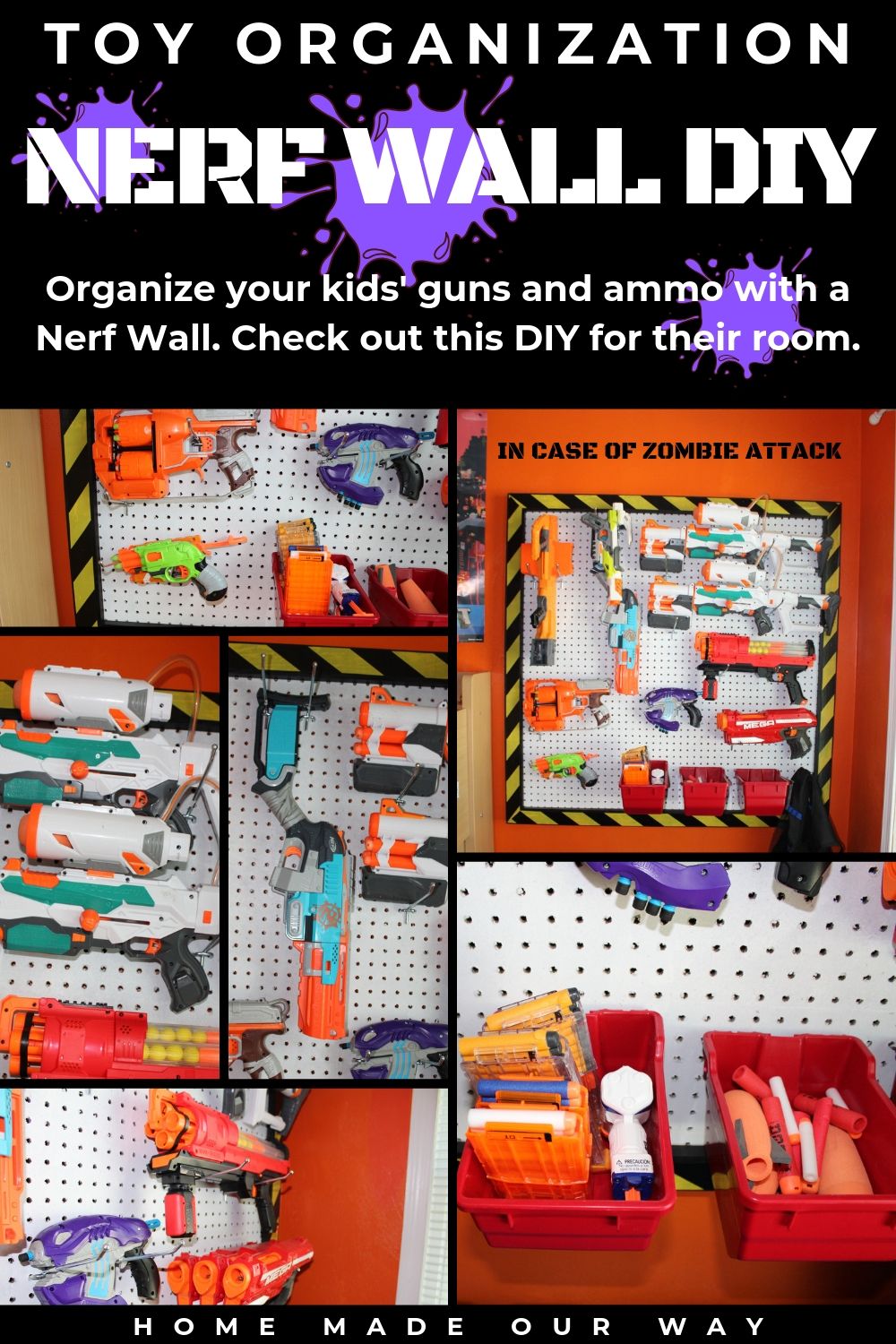 Nerf Wall DIY A HowtoGuide for Creating Your Nerf Gun Wall