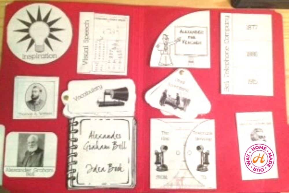 alexander graham bell lapbook