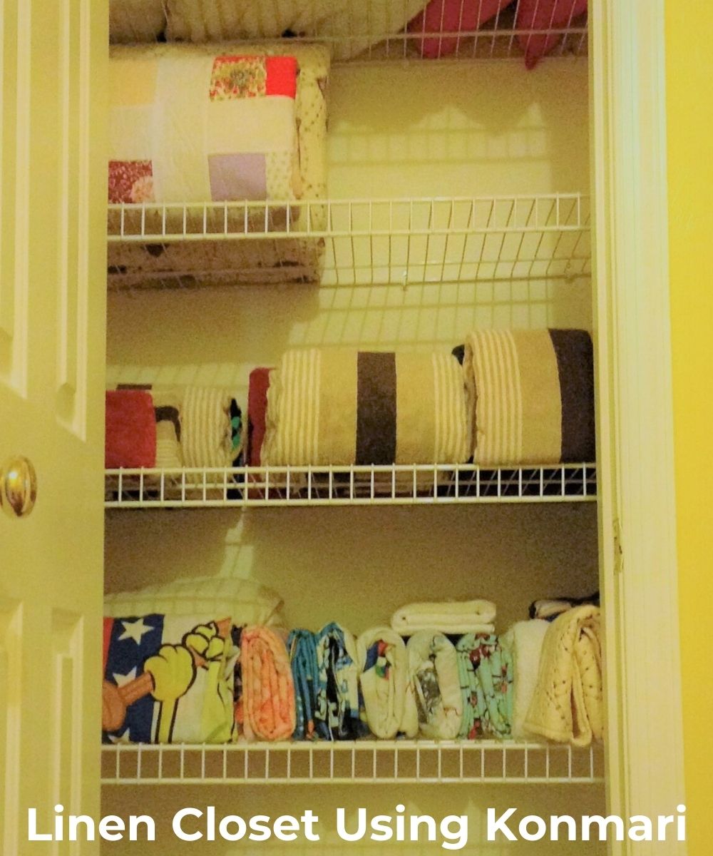 Linen Closet Organization How to Organize a Narrow Linen Closet