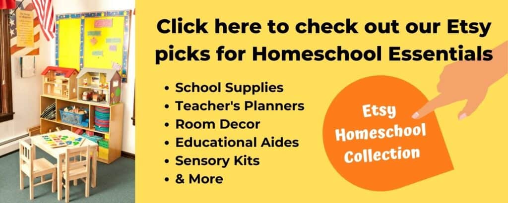 Etsy Homeschool Collection Banner