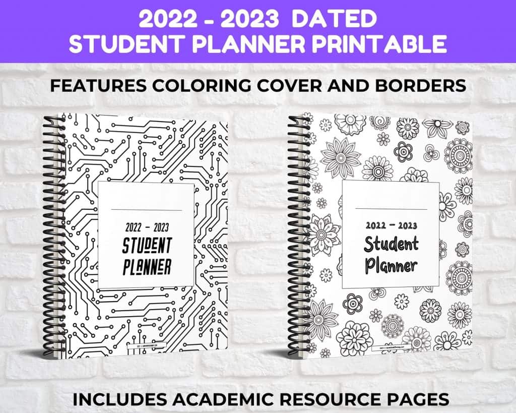 2022-2023 Student Planners
