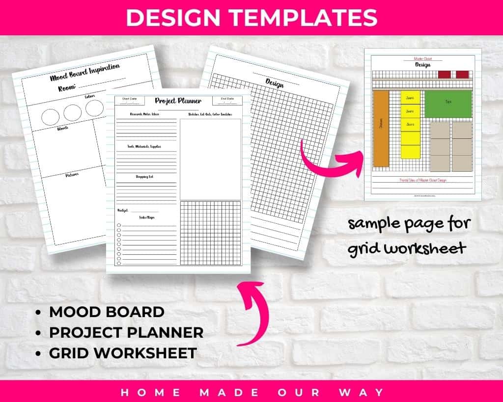 the total home workbook design section