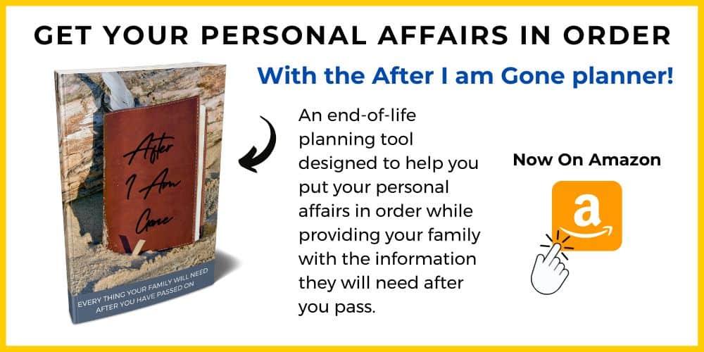 After I am Gone Planner [Journal version] on Amazon