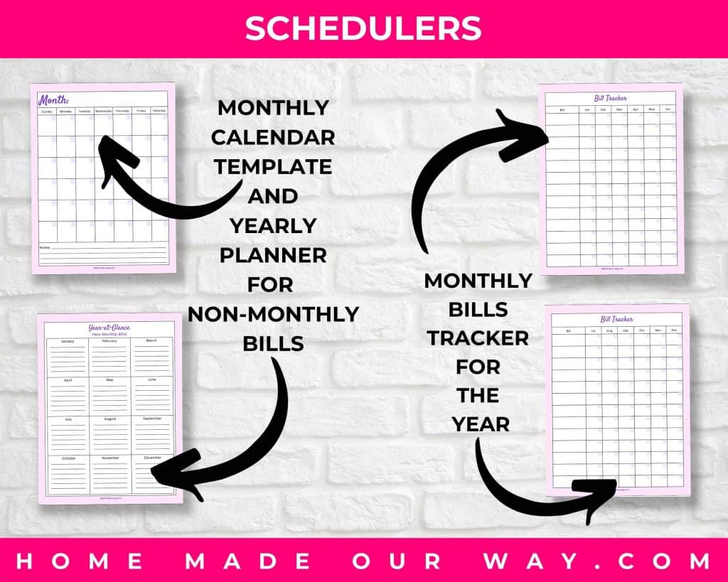 money manager schedulers
