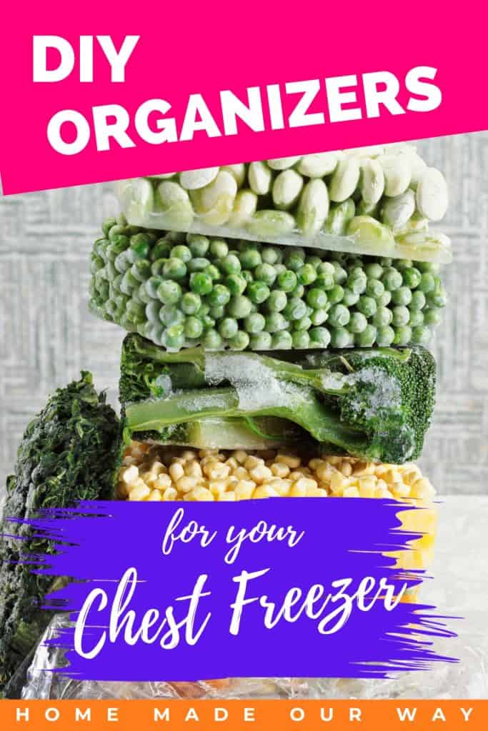 diy organizers for your chest freezer
