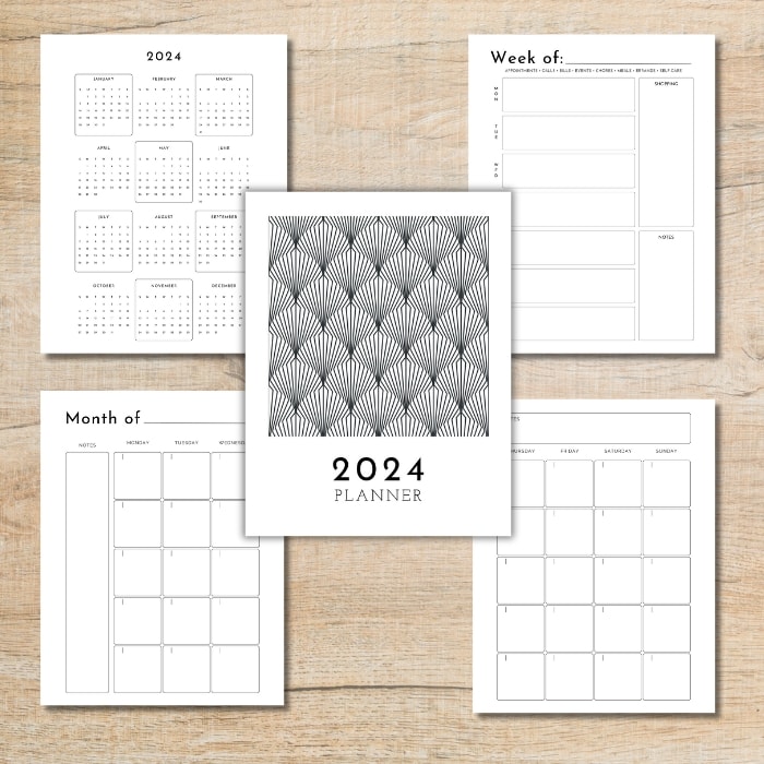 Free 2024 Planner Pages
