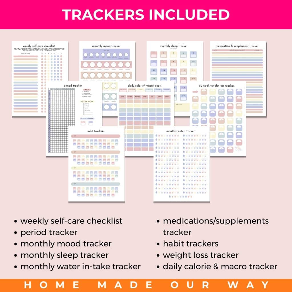 fitness and self care trackers