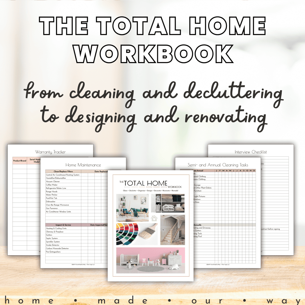 the total home workbook