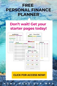 Financial Planner - Get Your Finances in Order with this Free PDF
