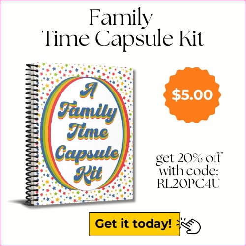 Family Time Capsule Kit