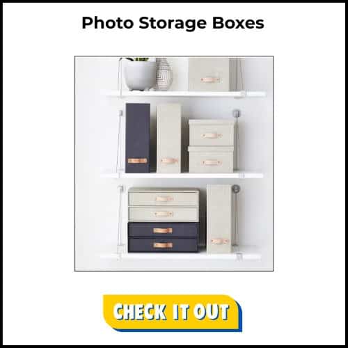 Photo Storage Boxes