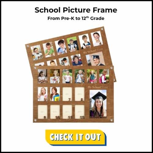 School Picture Frame