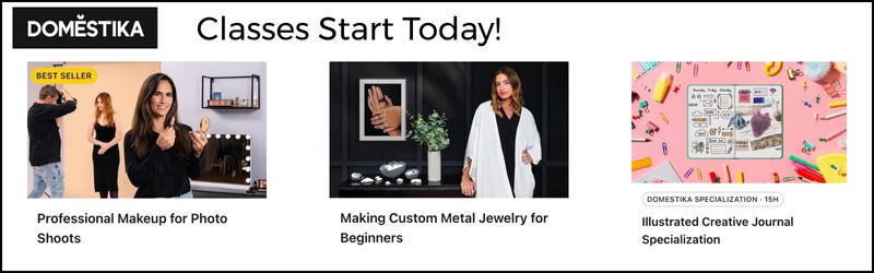 Domestika Course Ads