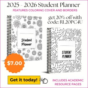 Student Planners for 2025