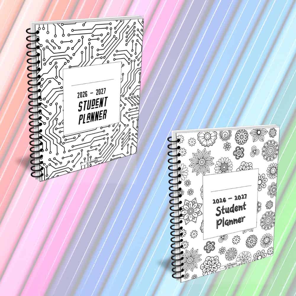 2026-2027 Free Student Planner Designs